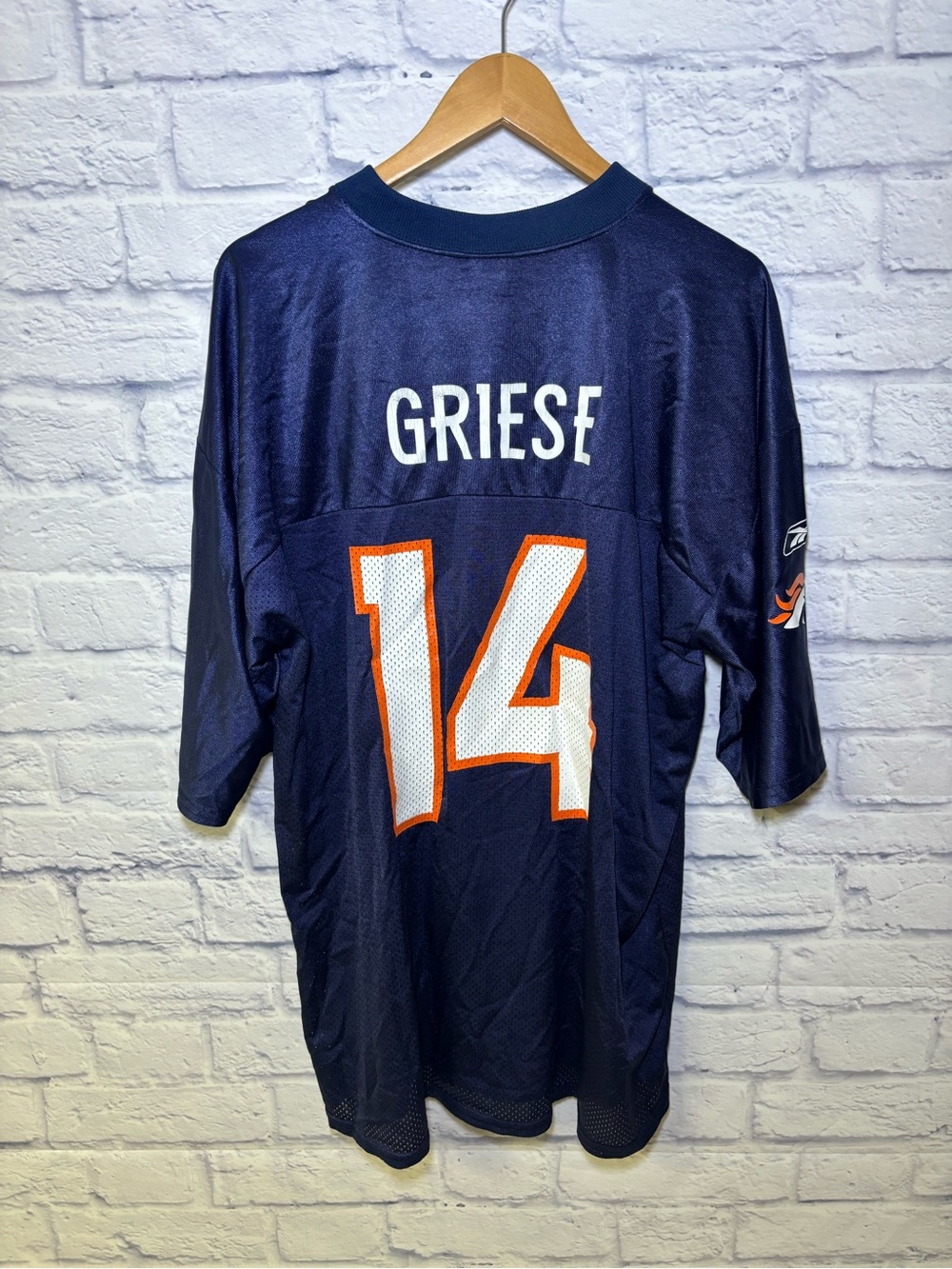 Brian Griese #14 Denver Broncos NFL Football Jersey Stitched Sz XL